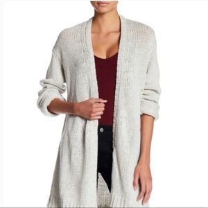 Zadig & Voltaire Deluxe Romy Deluxe C 100% Cashmere Open front Cardigan Sweated